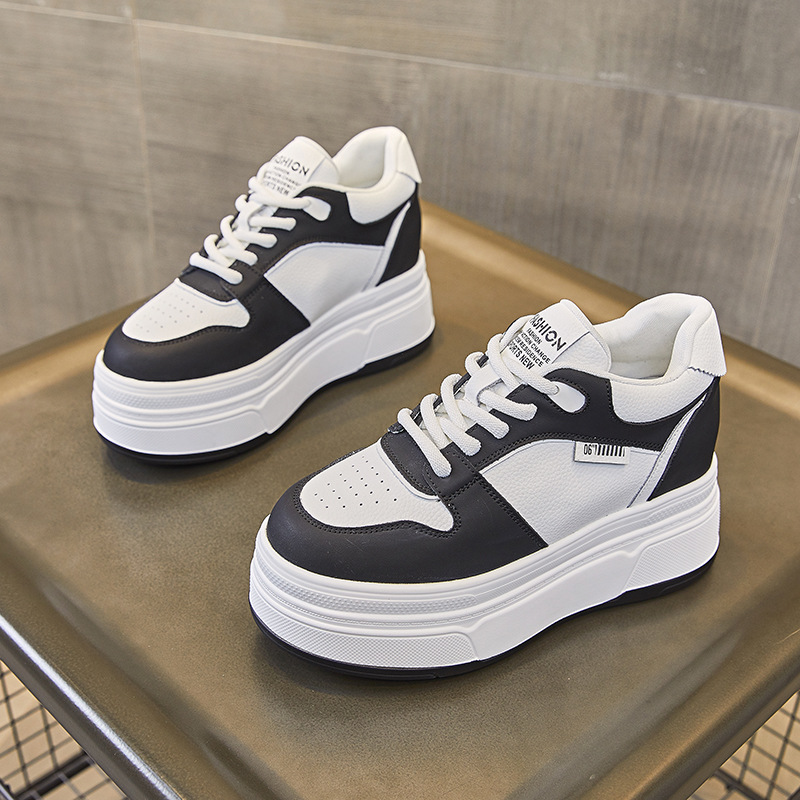 9CM Genuine Leather NEW Brand  - огляд і ціна Platform Sneakers Chunky