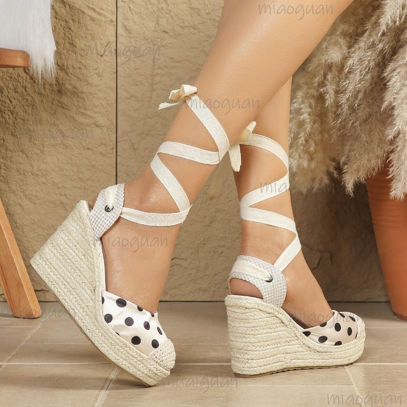 2026 New Spring Summer Women's - огляд і ціна Ribbon Tie Heel
