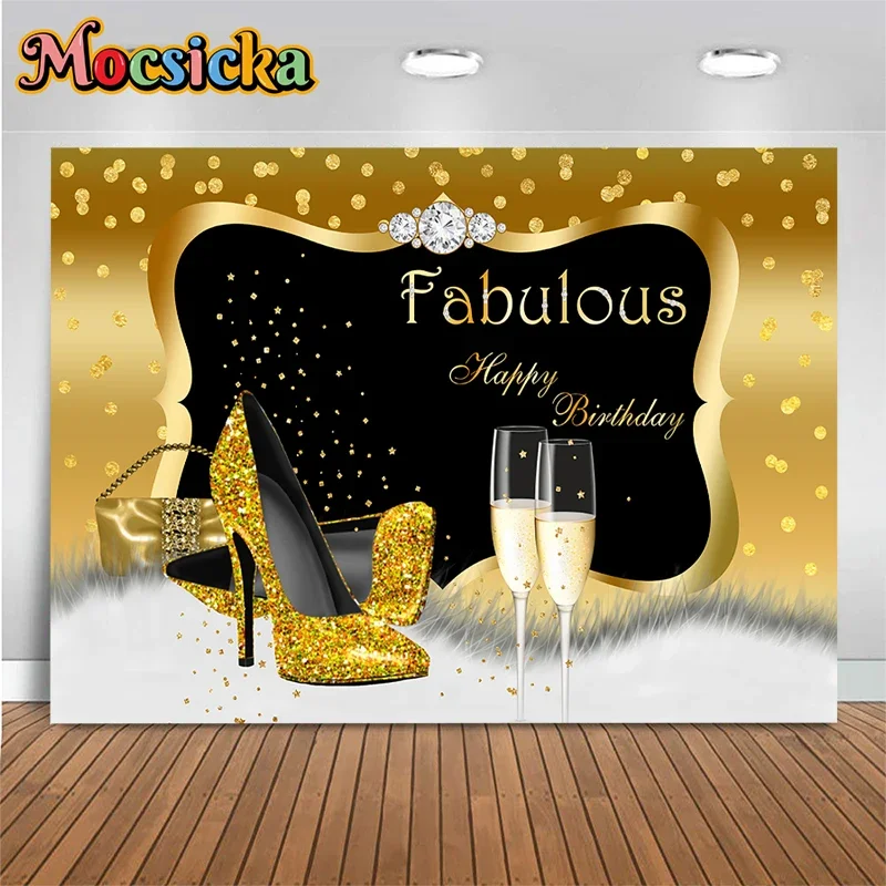 Mocsicka Women Birthday Decora - огляд і ціна Ribbon Tie Heel