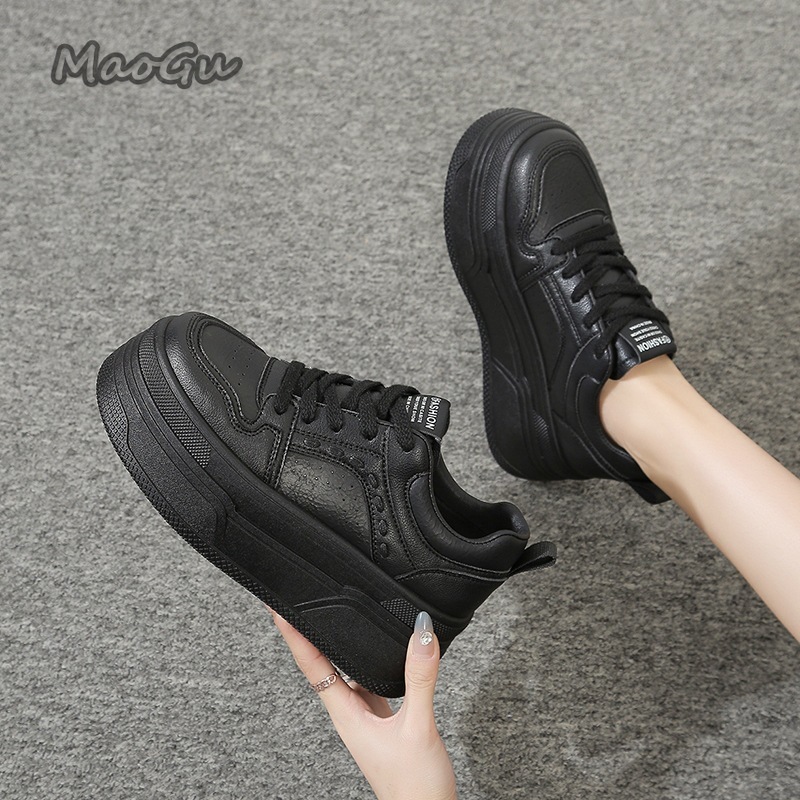 Height Increasing Platform Whi - огляд і ціна Platform Sneakers Chunky
