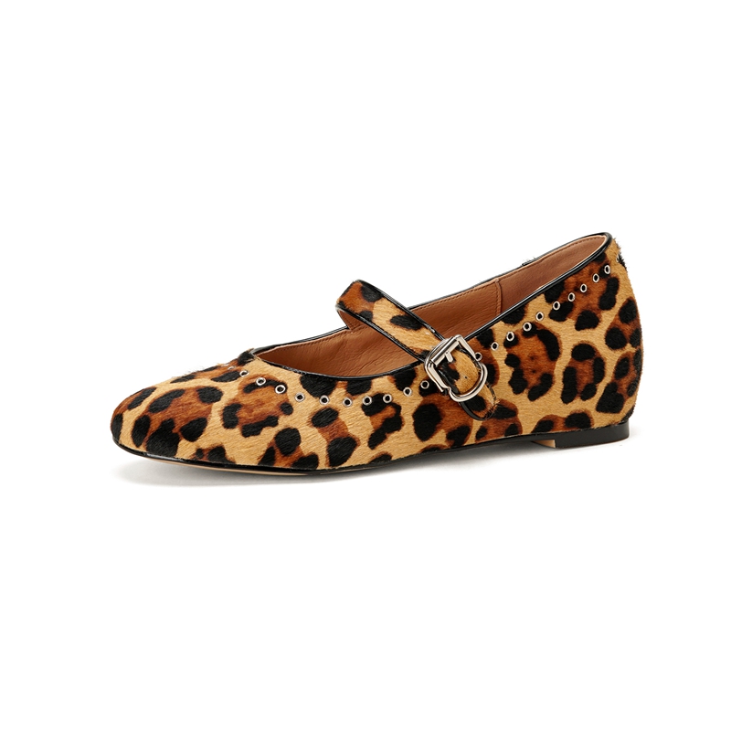 Hot Sale Leopard Horsehair Aut - огляд і ціна Women Shoes Mk