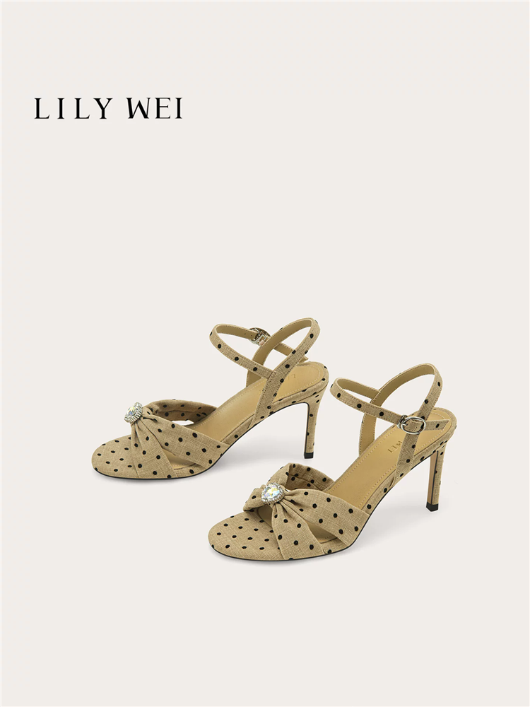 Summer new retro polka dot rhi - огляд і ціна Women'S Shoes Size 12