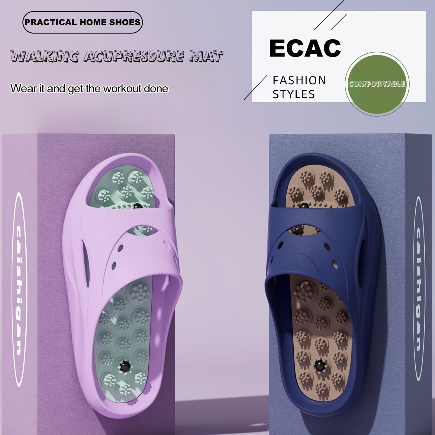 Women Men EVA Massage Slippers - огляд і ціна Women'S Shoes Cloud