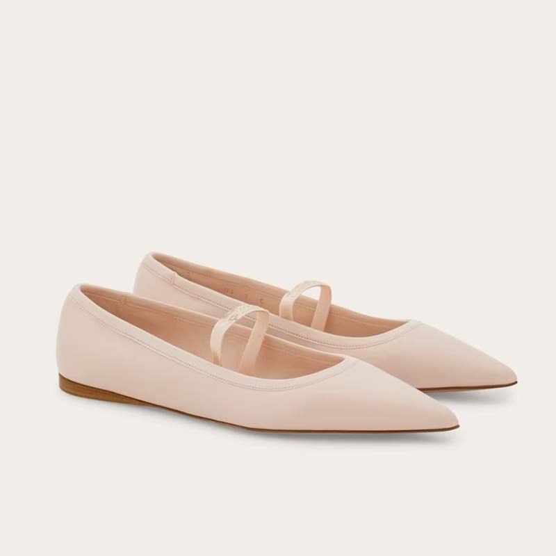 Women Ballet Flat Shoes Child  - огляд і ціна Ribbon Tie Heel