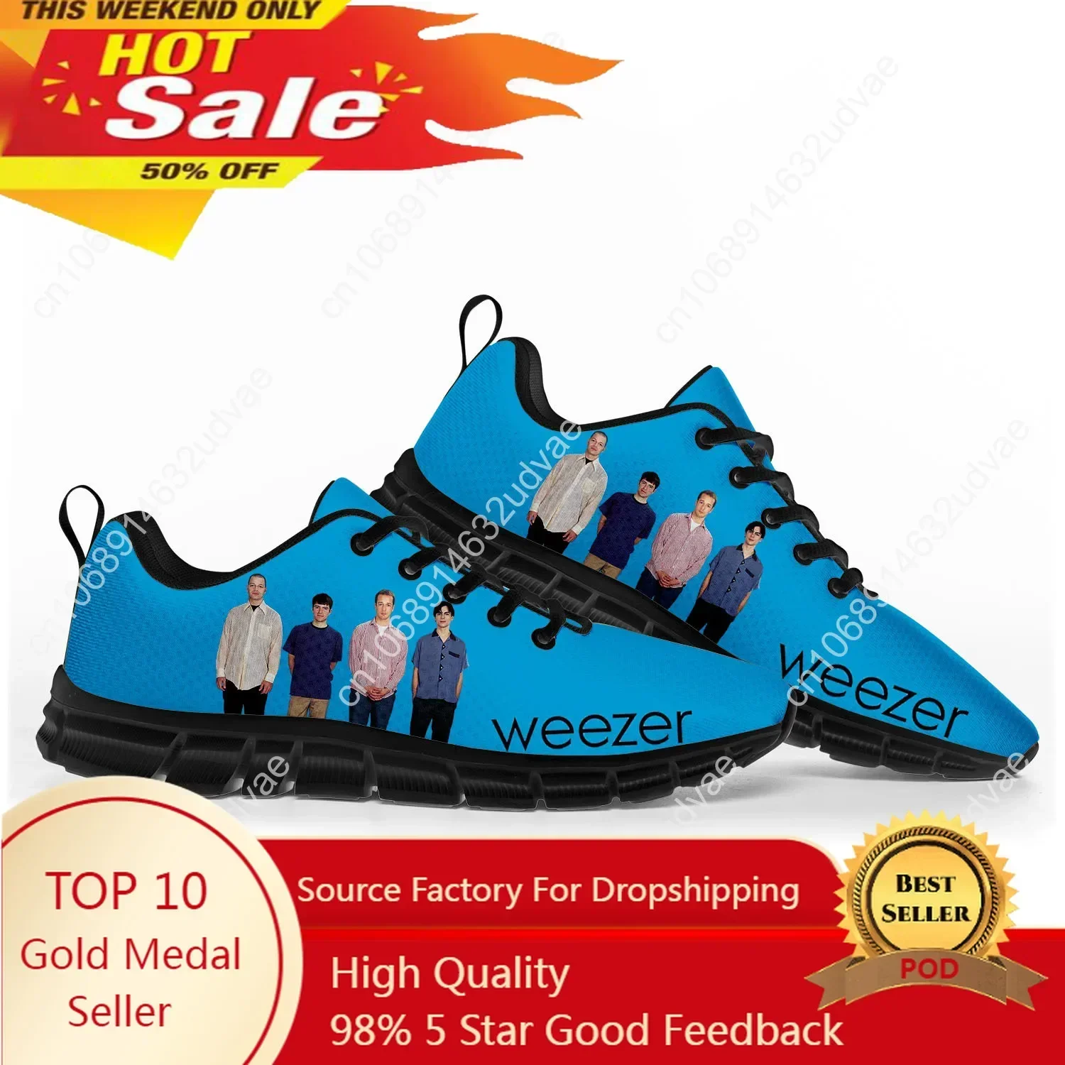 Weezer Sports Shoes Mens Women - огляд і ціна Women'S Shoes Casual Sneakers