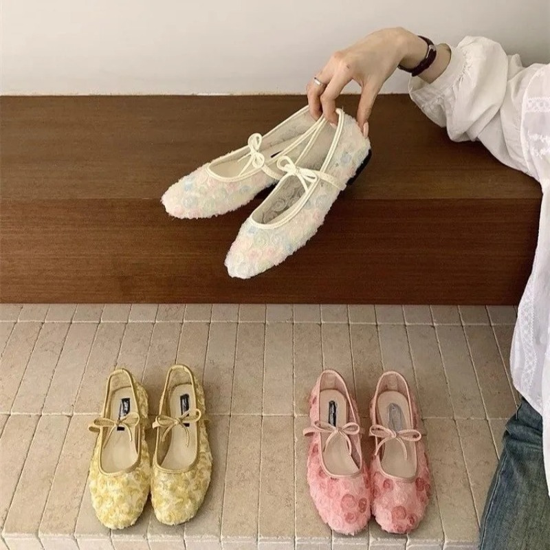 Gentle New Chinese Rose Mesh M - огляд і ціна Slingback Pumps Women