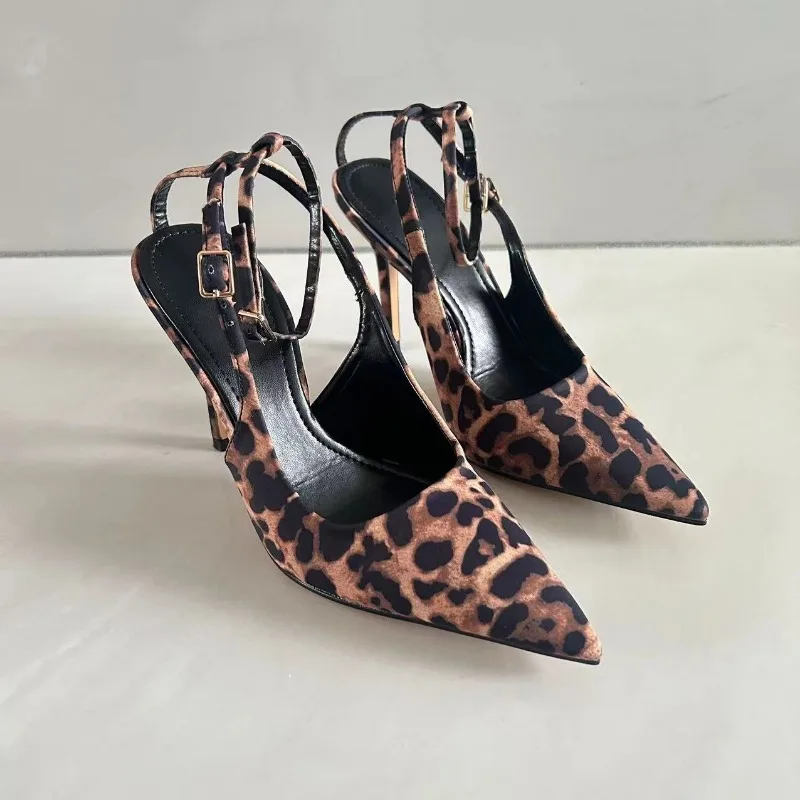 Leopard Print Pointed Toe Offi - огляд і ціна Women Shoes Zara