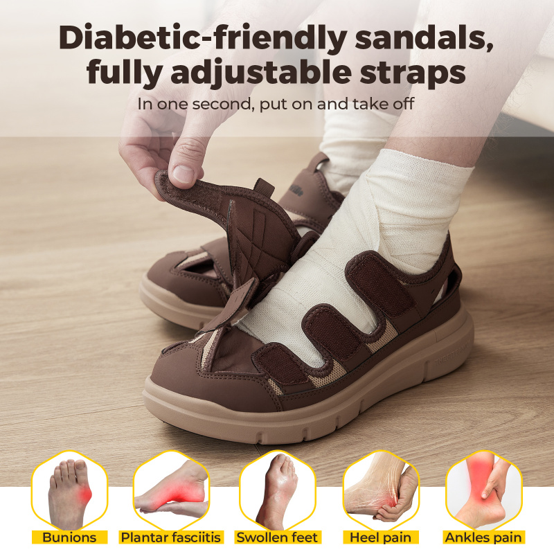 Summer Men'S Sandals Widened D - огляд і ціна Women'S Shoes With Plantar Fasciitis